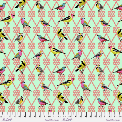 Tula Pink - Moon Garden - In A Finch Dawn